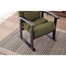 座椅子 リラックスチェア 肘付き ひじ掛け リクライニングチェアー ハイバック 頭 ゆったり 肘つき イス 高級感 おしゃれ レトロ シンプル 北欧 和風 高さ調節 【納期A】【azm-rkc-38gy】