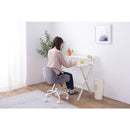 デスクチェア 椅子 オフィスチェア かわいい ガーリー フェミニン 女の子 女子 デザイン 丸み コロンとした キャスター付き 背もたれ 昇降式 回転式 【納期B】【azm-rkc-401】