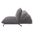 フロアチェアー 脚付き ローソファ 厚み クッション 弾力 リクライニング 座椅子 【納期A】【azm-rkc-436】