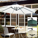 ガーデンパラソル 大型 庭 日よけ オーニング 角度調整 サンシェード 自立式 【納期A】【azm-rkc-529】