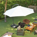 ガーデンパラソル 大型 庭 日よけ オーニング 角度調整 サンシェード 自立式 【納期A】【azm-rkc-529】