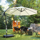 ガーデンパラソル 大型 庭 日よけ オーニング 角度調整 サンシェード 自立式 【納期A】【azm-rkc-529】