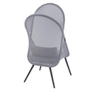 折りたたみチェア 折り畳み チェアー リビング 屋内 屋外 アウトドア キャンプ 庭 ガーデニング テラス ベランダ 屋上 グランピング 椅子 屋根付き クッション 【納期A】【azm-rkc-539】