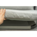 折りたたみチェア 折り畳み チェアー リビング 屋内 屋外 アウトドア キャンプ 庭 ガーデニング テラス ベランダ 屋上 グランピング 椅子 屋根付き クッション 【納期A】【azm-rkc-539】