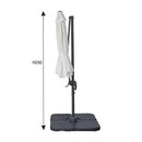 パラソル ガーデンパラソル サンシェード 日除け テラス キャンプ 庭 ベランダ アウトドア カフェ 飲食店 自立式 レストラン バルコニー 日よけ オーニング 【納期A】【azm-rkc-629】