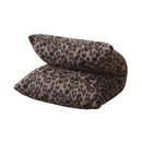 座椅子 コンパクト おしゃれ ひょう柄 豹柄 ヒョウ柄 レオパード ギャル系 インテリア かわいい 厚み ボリューム ボリューミー 折りたたみ 折り畳み アニマル柄 【納期B】【azm-rkc-727】