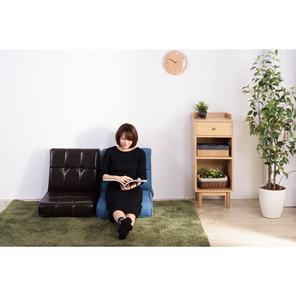 フロアソファ 椅子 リクライニング フロアーソファー 脚 取り外し ポケットコイル 座椅子 おしゃれ カジュアル インテリア 一人掛け 1人用 【納期A】【azm-rkc-937】