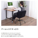 デスクチェア おしゃれ カウンターチェア キャスター付き スツール 背もたれ 回転式 昇降式 高さ調節 パソコンチェア 高級感 オフィスチェア 椅子 コーデュロイ 【納期A】【azm-rol-300bl】