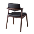 ダイニングチェア 椅子 リビング 天然木製 脚 ファブリック フェイクレザー 北欧 カントリー ナチュラル シンプル デザイン スタイリッシュ モダン おしゃれ 【納期A】【azm-rp-501】