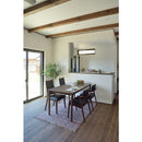 ダイニングチェア 椅子 リビング 天然木製 脚 ファブリック フェイクレザー 北欧 カントリー ナチュラル シンプル デザイン スタイリッシュ モダン おしゃれ 【納期A】【azm-rp-501】