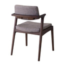 ダイニングチェア 椅子 リビング 天然木製 脚 ファブリック フェイクレザー 北欧 カントリー ナチュラル シンプル デザイン スタイリッシュ モダン おしゃれ 【納期A】【azm-rp-501】