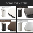 ゴミ箱 約30L ごみ箱 おしゃれ キャスター付き 日本製 ペダル式 分別 蓋つき ふた フタ スリム キッチン リビング スタイリッシュ インテリア 【納期B】【azm-rsd-621】