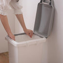 ゴミ箱 47リットル ごみ箱 SIAA 抗菌 日本製 取っ手付き 白 ホワイト 蓋 フタ キッチン リビング シンプル デザイン 大型 【納期B】【azm-rsd-75】