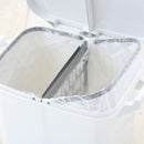 ゴミ箱 45L 分別 一体型 スリム キャスター付き ごみ箱 シンプル ふた付き 蓋つき キッチン リビング 玄関 インテリア 【納期B】【azm-rsd-99】