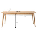 ダイニングテーブル 4人用 テーブル 木製 ダイニング 北欧家具 シンプルなデザイン ウッドテーブル 【納期A】【azm-rto-883tna】