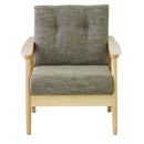 パーソナルチェア 椅子 一人掛け 一人用 クッション 座面 厚み ひじ付き 【納期A】【azm-rto-911】