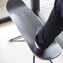 スツール 椅子 腰掛け チェア スケボー型 デザイン スケボー モチーフ スケートボード型 スチール脚 カジュアル おしゃれ インテリア アメリカン かっこいい 【納期A】【azm-sf-201】