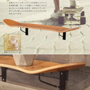 ウォールラック 壁面 収納 スケボー型 おしゃれ インテリア 木製 カジュアル アメリカン かっこいい 【納期B】【azm-sf-202na】