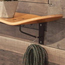 ウォールラック 壁面 収納 スケボー型 おしゃれ インテリア 木製 カジュアル アメリカン かっこいい 【納期B】【azm-sf-202na】