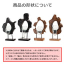 ガラスオブジェ おしゃれ テラリウム アクアリウム 水槽 熱帯魚 花瓶 プランター 木製 ガラス製 アート 置き物 インテリア ブラック 黒 装飾 コケリウム 個性的 【納期B】【azm-sly-31】