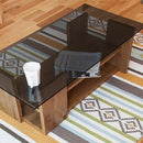 センターテーブル ガラス天板 ローテーブル リビング 木製 おしゃれ カントリー 北欧 【納期A】【azm-so-100】