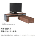 TVボード 変形 伸縮型 テレビボード 北欧 モダン 伸縮 ローボード テレビ台 おしゃれ かっこいい 北欧家具 【納期A】【azm-so-224wal】