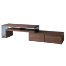 TVボード 変形 伸縮型 テレビボード 北欧 モダン 伸縮 ローボード テレビ台 おしゃれ かっこいい 北欧家具 【納期A】【azm-so-224wal】