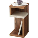 サイドテーブル ソファサイドテーブル ソファーサイドテーブル 収納できる 棚つき 木製 おしゃれ 北欧 木 ベッドサイドテーブル カフェテーブル 【納期A】【azm-so-332wal】