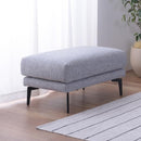 オットマン 腰掛け スツール ベンチ 椅子 ベージュ グレー 足置き 脚 取り外し可能 ロータイプ 2way 座いす 座椅子 クッション 厚み 【納期A】【azm-ss-127】