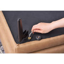 オットマン 腰掛け スツール ベンチ 椅子 ベージュ グレー 足置き 脚 取り外し可能 ロータイプ 2way 座いす 座椅子 クッション 厚み 【納期A】【azm-ss-127】