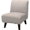 1人掛ソファ 肘無 チェア 椅子 一人掛けソファ パーソナルチェア Sバネ 厚みがある ボリューミー 【納期A】【azm-ss-94】