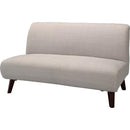 2人掛ソファ 肘無 チェア 二人掛けソファ Sバネ 厚みがある ボリューミー ソファ ソファー 【納期A】【azm-ss-95】