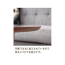 ネストテーブル ラウンドテーブル 円形テーブル 円型テーブル 木製 ウッドテーブル 北欧 サイドテーブル カフェテーブル 【納期A】【azm-tac-224wal】