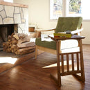 ソファサイドテーブル 木製 天然木 テーブル ナチュラル おしゃれ 北欧 マガジンラック付き カフェ風 デザイン インテリア 【納期B】【azm-tac-239】