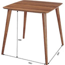 ダイニングテーブル シンプル 北欧風ダイニングテーブル 2人掛け 2人用 テーブル シンプル 【納期A】【azm-tac-241wal】