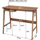 デスク 木製 机 シンプル アンティーク調 レトロな 木 ウッドデスク おしゃれ 北欧 【納期A】【azm-tac-243wal】