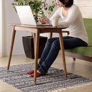 テーブル 高さ調節 継ぎ脚式 木製 リビング ダイニング おしゃれ 北欧 【納期A】【azm-tac-251wal】