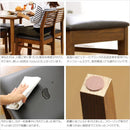 ダイニングチェア 1脚 単品 北欧 おしゃれ 椅子 天然木 木製 合皮 フェイクレザー 肘なし 肘掛け無し レトロ 高級感 大人びた シンプル クラシック 【納期A】【azm-tac-908c】