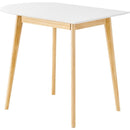 ダイニングテーブル 壁寄せ 2人 サイズ 半円 変形 変わった形 ナチュラル 北欧 おしゃれ 一人暮らし ひとり暮らし 木製 天然木 テーブル デスク 机 白 ホワイト 【納期A】【azm-tap-006】