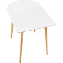 ダイニングテーブル 壁寄せ 2人 サイズ 半円 変形 変わった形 ナチュラル 北欧 おしゃれ 一人暮らし ひとり暮らし 木製 天然木 テーブル デスク 机 白 ホワイト 【納期A】【azm-tap-006】