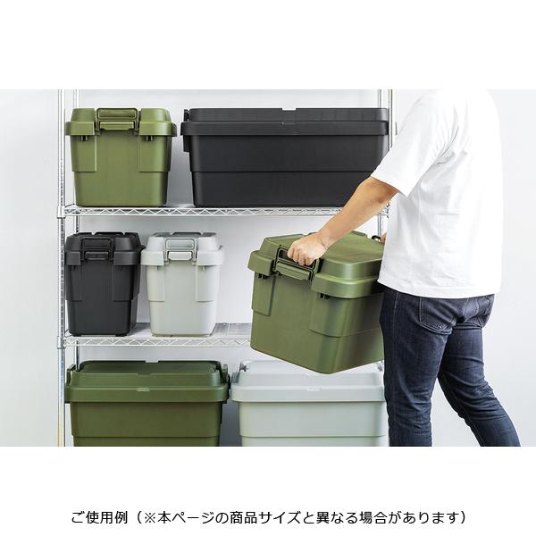 収納ケース 収納ボックス トランクカーゴ 箱 衣類 おもちゃ箱 フタ付き 座れる おしゃれ 道具箱 ツールボックス ガレージ アウトドア キャンプ 釣り道具 【納期B】【azm-tc-20s】