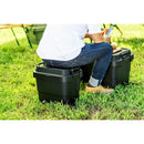 収納ケース 収納ボックス トランクカーゴ 箱 衣類 おもちゃ箱 フタ付き 座れる おしゃれ 道具箱 ツールボックス ガレージ アウトドア キャンプ 釣り道具 【納期B】【azm-tc-20s】