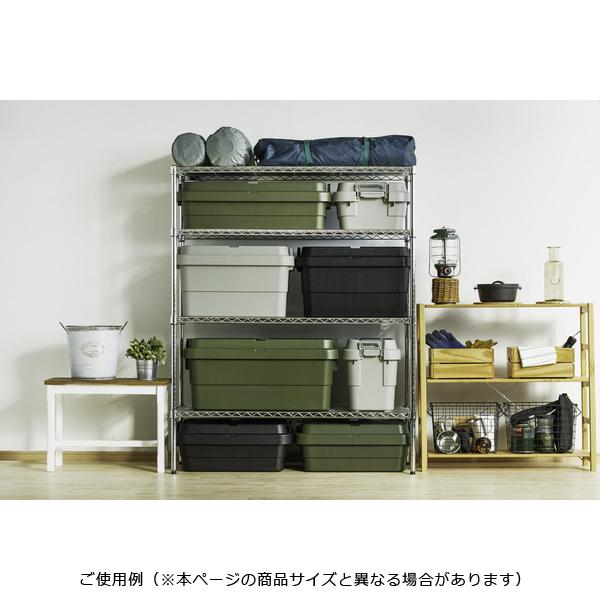 収納ボックス 収納ケース シンプル ミリタリー調 おしゃれ トランクカーゴ 屋外 ガレージ 車庫 玄関 アウトドア キャンプ 釣り ファイル収納 持ち運び 整理整頓 【納期B】【azm-tc-30sl】