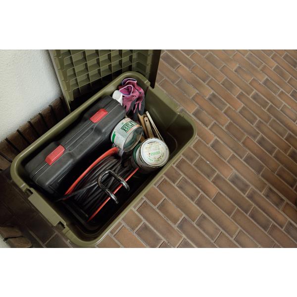 収納ボックス トランクカーゴ 収納ケース 衣類 ふた付き 蓋 座れる おしゃれ 道具箱 工具箱 ツールボックス ガレージ アウトドア キャンプ 釣り道具 日本製 【納期B】【azm-tc-50】