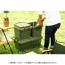 収納ボックス アウトドア キャンプ 釣り道具収納 収納ケース トランクカーゴ フタ付き ふた 蓋 日本製 座れる おしゃれ ツールボックス ガレージ 車庫 【納期B】【azm-tc-50s】