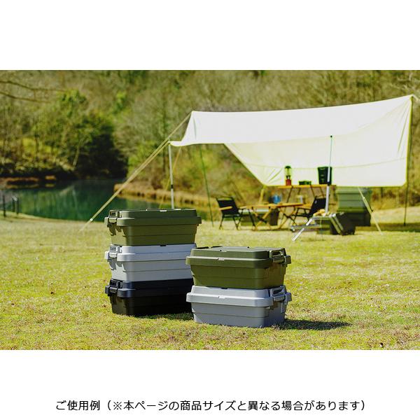 収納ケース シンプル ミリタリー調 おしゃれ アウトドア キャンプ 釣り ファイル収納 持ち運び 整理整頓 トランクカーゴ 屋外 収納ボックス ガレージ 車庫 玄関 【納期B】【azm-tc-50sl】