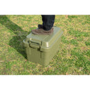 収納ボックス ケース フタ付き ミリタリー調 おしゃれ トランクカーゴ ツールボックス ガレージ 車庫 玄関 屋外 キャンプ バーベキュー ファイル収納 整理整頓 【納期B】【azm-tc-70】