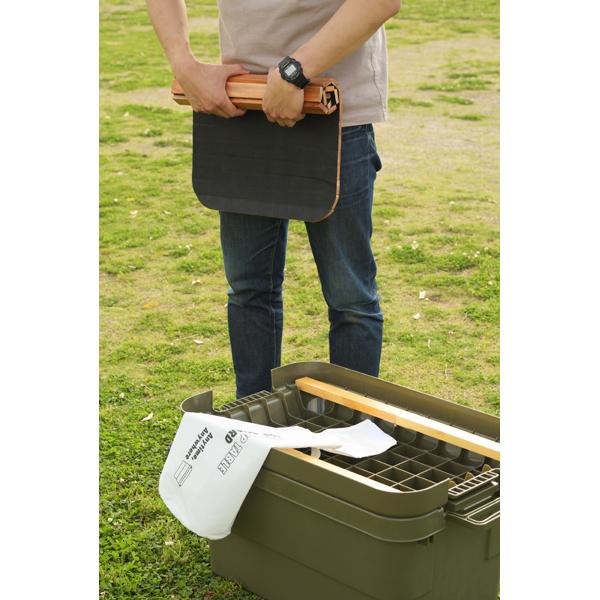 テーブルトップ 70L専用 天板 天然木製 収納袋付き 折りたたみ 折り畳み コンパクト 携帯 持ち運び トランクカーゴ別売り 【商品コード：azm-tc-70s専用】 【納期B】【azm-tc-70tb】