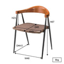 アームチェアー 椅子 おしゃれ 【納期A】【azm-tec-63】