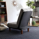 フロアソファ ローソファー 1人掛け リクライニング 一人暮らし 座椅子 おしゃれ 北欧 【納期A】【azm-thc-107】